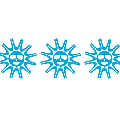 tyvek-neon-blue-sun-face-wristbands_1.jpg BarProducts.com Pattern - Numbered Wristbands (500 Count) BAR EQUIPMENT