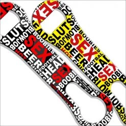 BarProducts.com Understanding Men - Kolorcoat™ V-Rod® Bottle Opener Bartending Bottle Openers