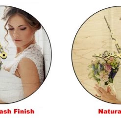 BarProducts.com UPLOAD YOUR PHOTO - Personalized Wooden Clock - Several Options