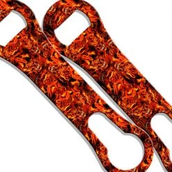 BarProducts.com V-Rod® Bottle Opener - Flaming Demons Bartending Bottle Openers