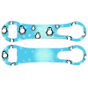 BarProducts.com Custom Bottle Openers Kolorcoat™ V-Rod® Opener - Cute Penguins