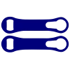BarProducts.com Custom Bottle Openers Kolorcoat™ V-Rod® Opener - Dark Blue