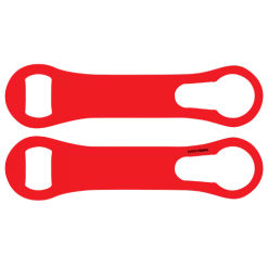 BarProducts.com Custom Bottle Openers Kolorcoat™ V-Rod® Opener - Red