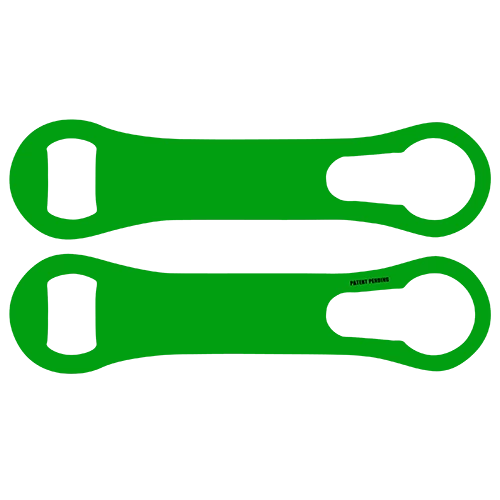 v-rod_0000s_0005_green_7.png BarProducts.com Custom Bottle Openers Kolorcoat™ V-Rod® Opener - Green