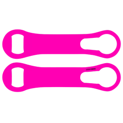 BarProducts.com Kolorcoat™ V-Rod® Opener - Pink Custom Bottle Openers