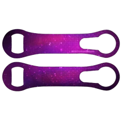 BarProducts.com Kolorcoat™ V-Rod® Opener - Pink Space Custom Bottle Openers