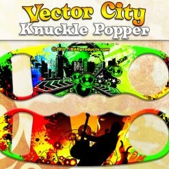 BarProducts.com Knuckle Popper Bottle Opener - Vector City