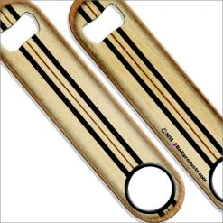 BarProducts.com Bartending Bottle Openers Kolorcoat™ Speed Opener - Vintage Surfboard