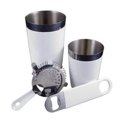 BarProducts.com Vinylworks™ Bar Set - White - 4 Or 5 Piece BAR TOOLS