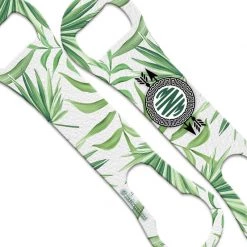BarProducts.com Green Palms - Monogram V-Rod® Bottle Opener Bartending Bottle Openers
