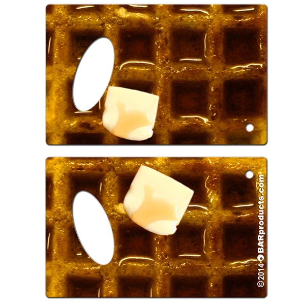 waffle-credit-card-op.jpg BarProducts.com HOME BAR & GIFTS Breakfast Bottle Openers
