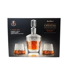 BarProducts.com Crystal Whiskey Decanter Set SPECIAL COLLECTIONS