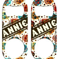 BarProducts.com Bartending Bottle Openers CUSTOMIZABLE Mini Bottle Opener - Mexican Skulls