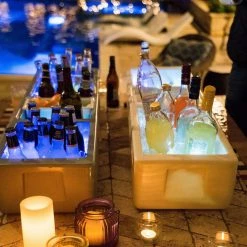 BarProducts.com Metallic Gray Party Barge BAR SUPPLIES