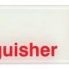 BarProducts.com "Fire Extinguisher" Sign - 9" X 3"