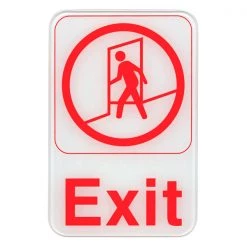 BarProducts.com "Exit" Sign - 6" X 9"