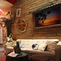 BarProducts Handcrafted Why Is The Rum Always Gone Barrel Top Tavern Sign Woodshop Made In The USA