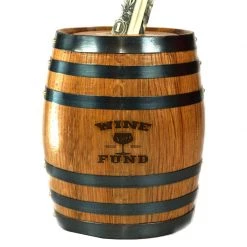 BarProducts.com HOME BAR & GIFTS Wine Fund Barrel Bank