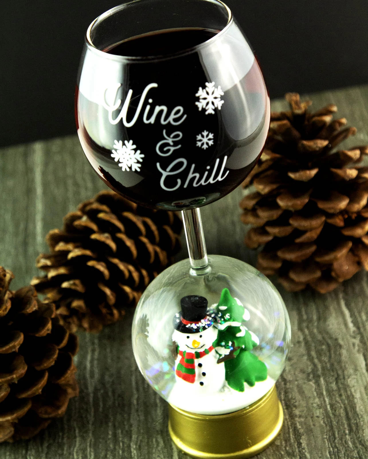 wine-and-chill-snow-globe-glass-1.jpg BarProducts.com Snow Globe Wine Glass - Wine & Chill - 12 Ounce SPECIAL COLLECTIONS