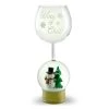 BarProducts.com Snow Globe Wine Glass - Wine & Chill - 12 Ounce SPECIAL COLLECTIONS