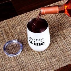 BarProducts.com SPECIAL COLLECTIONS Double Wall Vacuum Insulated Wine/Coffee Set - 14 Ounce