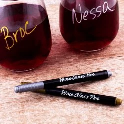 BarProducts.com Wine Pen Set - Silver & Gold SPECIAL COLLECTIONS