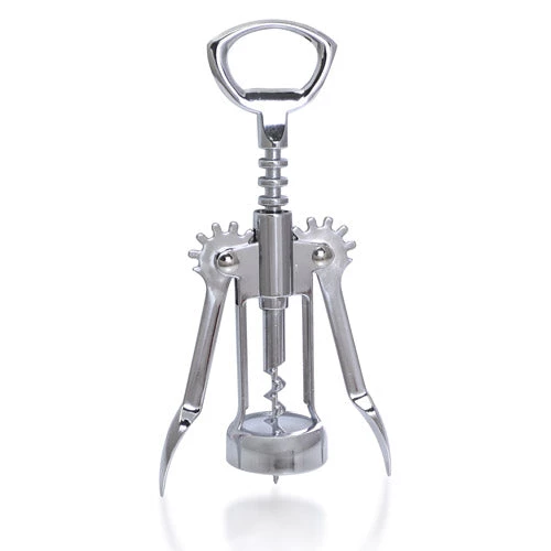 winged-wine-opener.jpg BarProducts.com BAR TOOLS Winged Corkscrew With Bottle Opener