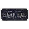 BarProducts.com BAR DECOR CUSTOMIZABLE Wood Plaque Sign - CIGAR BAR - Color Options