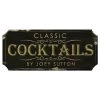 BarProducts.com CUSTOMIZABLE Wood Plaque Sign - CLASSIC COCKTAILS - Color Options BAR DECOR 1 BarProducts.com CUSTOMIZABLE Wood Plaque Sign - CLASSIC COCKTAILS - Color Options BAR DECOR