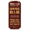 BarProducts.com CUSTOMIZABLE Wood Plaque Sign - HOME BAR - Color Options