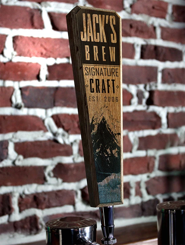 wood-beer-tap-handle-10in-web_template_action.jpg BarProducts Handcrafted Oak Wood Beer Tap Handles - Flared Shape - Mountain Brew Woodshop Made In The USA