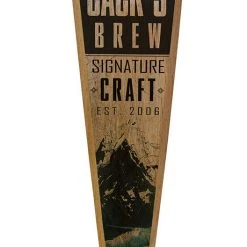 BarProducts Handcrafted Oak Wood Beer Tap Handles - Flared Shape - Mountain Brew Woodshop Made In The USA 5 BarProducts Handcrafted Oak Wood Beer Tap Handles - Flared Shape - Mountain Brew Woodshop Made In The USA