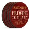BarProducts.com Wooden Round Coasters - Customizable - Brewing Company - Set Of 4