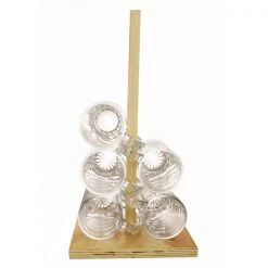 BarProducts Handcrafted Wood Mug Rack Woodshop Made In The USA