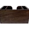 BarProducts.com Wooden Bar Napkin & Straw Caddy - STAINED 1 BarProducts.com Wooden Bar Napkin & Straw Caddy - STAINED