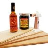 BarProducts.com SPECIAL COLLECTIONS Smoked Cocktail Kit W/ Flavored Wood Planks - Bourbon Set