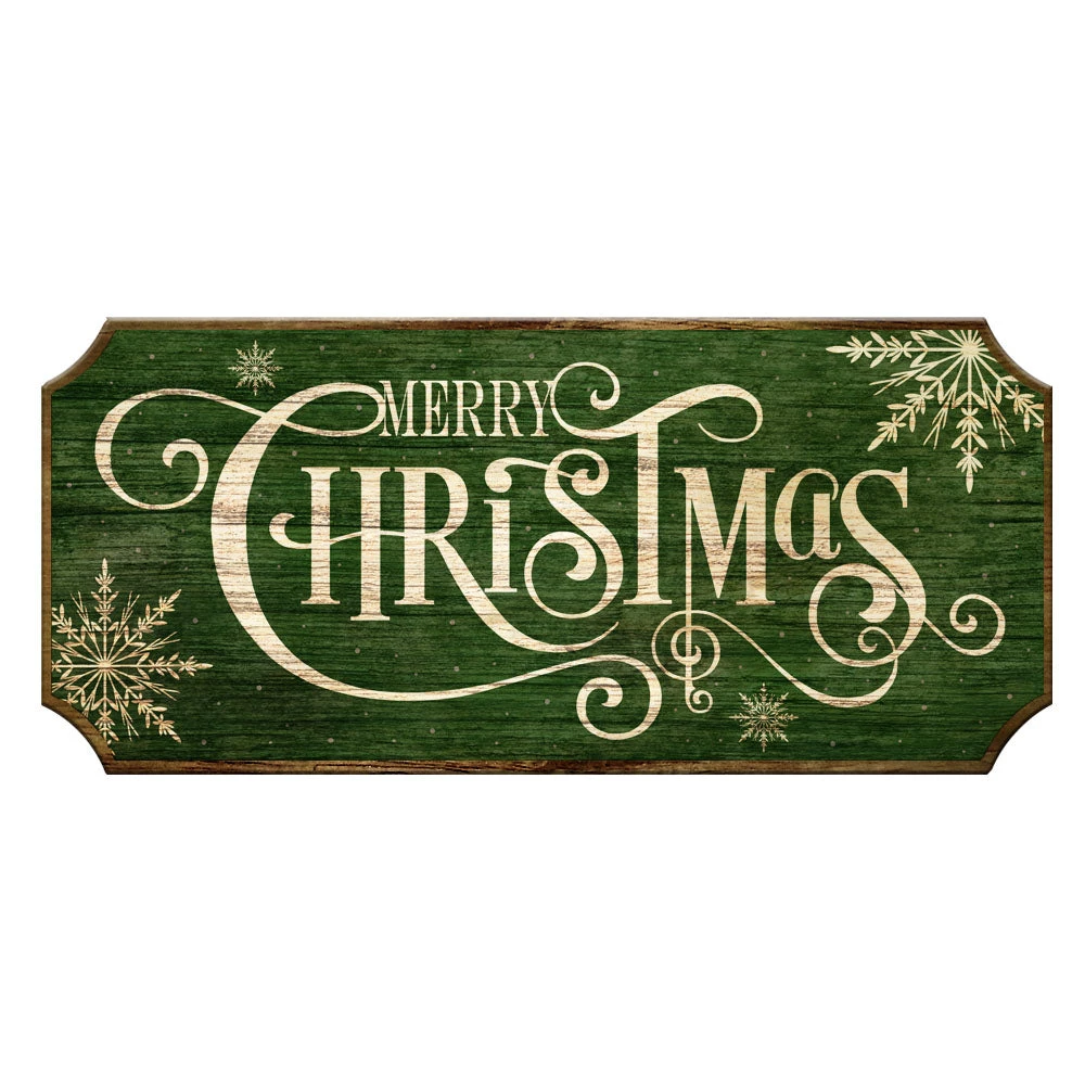 wood-sign-merry-christmas-green-web.jpg BarProducts Handcrafted SPECIAL COLLECTIONS Wood Christmas Sign - Merry Christmas - Color Options