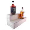 BarProducts.com Wooden Liquor Bottle Shelves - Handcrafted In The USA - 2 Tier - Size Variants