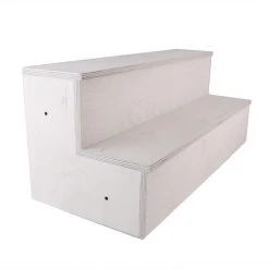 BarProducts.com Wooden Liquor Bottle Shelves - Handcrafted In The USA - 2 Tier - Size Variants