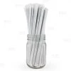 BarProducts.com BarConic® "Eco-Friendly" Wrapped Paper Straws - 7 3/4" Solid Black - Packs Of 100 BAR SUPPLIES