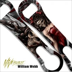 BarProducts.com Featured Artists Gothic Angel V-Rod® Bottle Opener