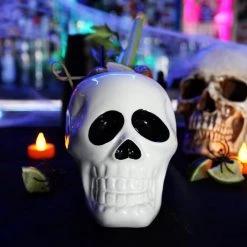 BarProducts.com BAR SUPPLIES BarConic® Tiki Drinkware - Skull XL - 18 Ounce