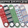 BarProducts.com Kolorcoat® Speed Openers – Christmas Sweater Series Bartending Bottle Openers