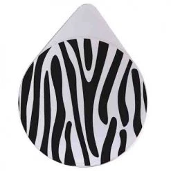 BarProducts.com Glass Rimmer Lid - Zebra Pattern BAR SUPPLIES