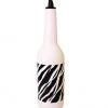 BarProducts.com BAR TOOLS Kolorcoat™ Flair Bottle - Zebra Print Design - 750ml