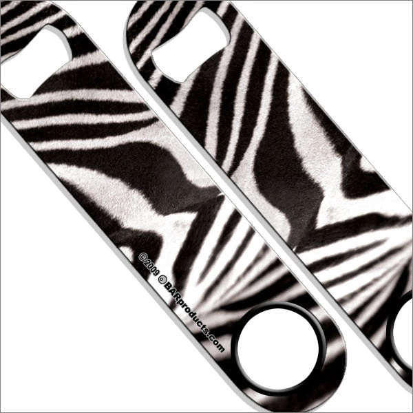 zebra-speed-lbl-new_1.jpg BarProducts.com Speed Bottle Opener / Bar Key - Zebra Print