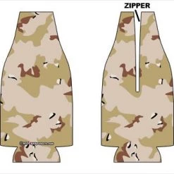 BarProducts.com Bottle Cooler - Zipper Style - Camo Desert HOME BAR & GIFTS