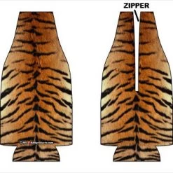 BarProducts.com Party Supplies Bottle Cooler - Zipper Style - Tiger