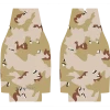 BarProducts.com Custom Coasters / Coolers Kolorcoat™ Zipper Bottle Cooler - Tan Camo