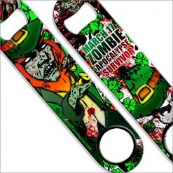 BarProducts.com Bartending Bottle Openers Speed Bottle Opener / Bar Key - Zombie Leprechaun